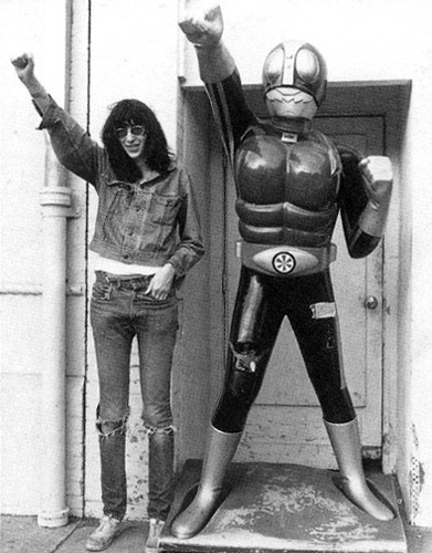 Joey Ramone And Kamen Rider